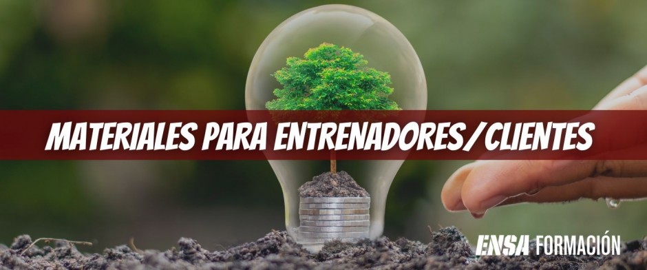 MATERIALES PARA ENTRENADORES/CLIENTES